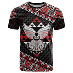 Taniko Aotearoa T Shirt Poutama Mix Piwakawaka - Ver02