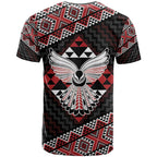 Taniko Aotearoa T Shirt Poutama Mix Piwakawaka - Ver02