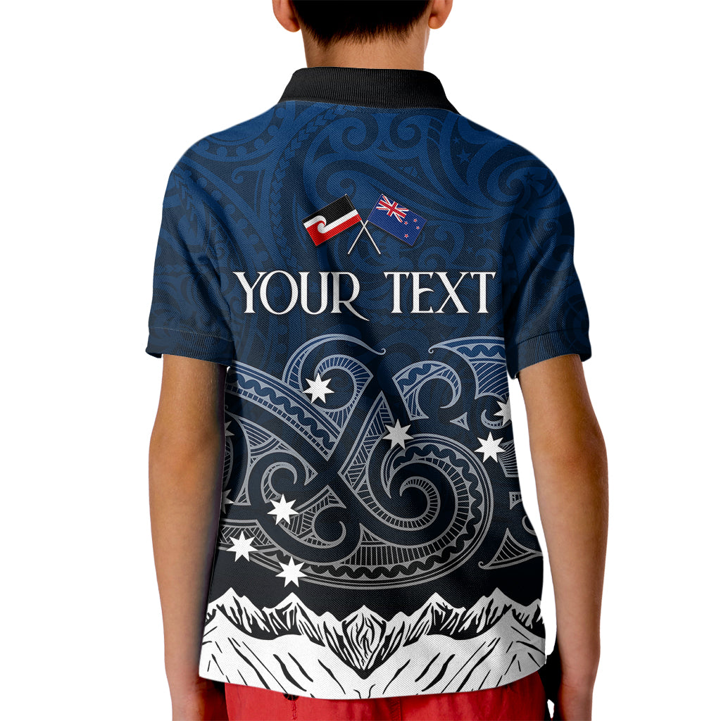 peronsalised-new-zealand-kid-polo-shirt-matariki-maori-patterns-gradient