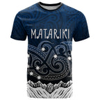 peronsalised-new-zealand-t-shirt-matariki-maori-patterns-gradient