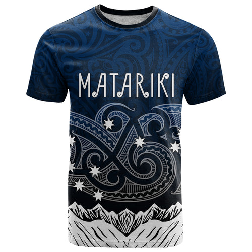 peronsalised-new-zealand-t-shirt-matariki-maori-patterns-gradient