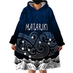 peronsalised-new-zealand-wearable-blanket-hoodie-matariki-maori-patterns-gradient