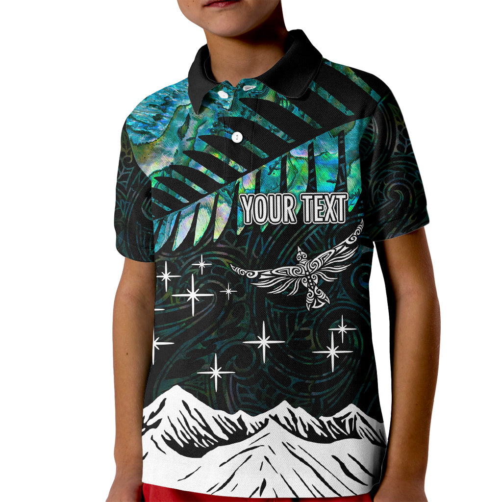 peronsalised-maori-new-year-kid-polo-shirt-matariki-mix-paua-shell
