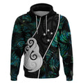 peronsalised-new-zealand-hoodie-paua-shell-maori-manaia-with-silver-ferns