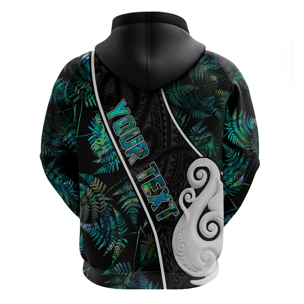 peronsalised-new-zealand-hoodie-paua-shell-maori-manaia-with-silver-ferns
