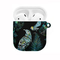 Aotearoa Maori Mahuru AirPods Case Spring Time - Paua Shell Green