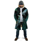 Aotearoa Maori Mahuru Cloak Spring Time - Paua Shell Green