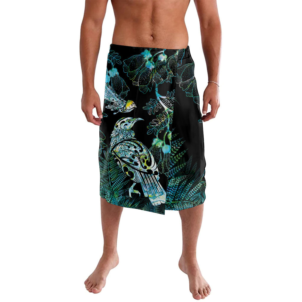 Aotearoa Maori Mahuru Lavalava Spring Time - Paua Shell Green