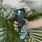 Aotearoa Maori Mahuru Skinny Tumbler Spring Time - Paua Shell Green
