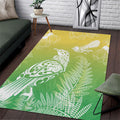 Aotearoa Maori Mahuru Tui With Pikawakawa Area Rug Spring Time