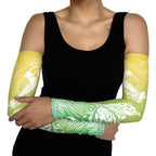 Aotearoa Maori Mahuru Tui With Pikawakawa Arm Sleeves Spring Time
