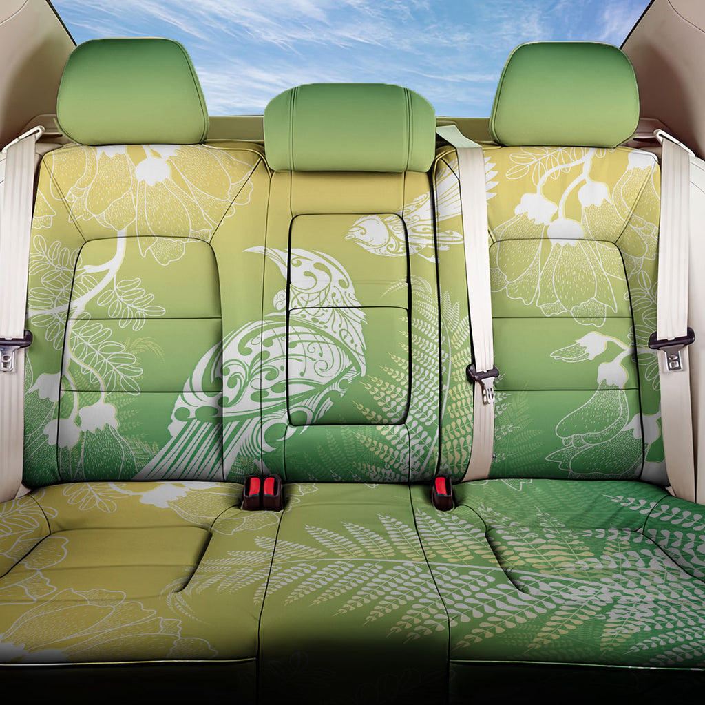 Aotearoa Maori Mahuru Tui With Pikawakawa Back Car Seat Cover Spring Time
