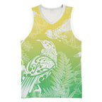 Aotearoa Maori Mahuru Tui With Pikawakawa Basketball Jersey Spring Time