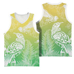 Aotearoa Maori Mahuru Tui With Pikawakawa Basketball Jersey Spring Time