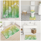 Aotearoa Maori Mahuru Tui With Pikawakawa Bathroom Set Spring Time