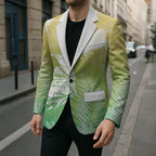 Aotearoa Maori Mahuru Tui With Pikawakawa Blazer Spring Time