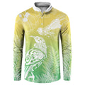 Aotearoa Maori Mahuru Tui With Pikawakawa Button Sweatshirt Spring Time