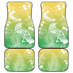 Aotearoa Maori Mahuru Tui With Pikawakawa Car Mats Spring Time