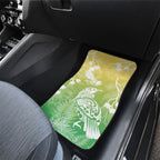Aotearoa Maori Mahuru Tui With Pikawakawa Car Mats Spring Time