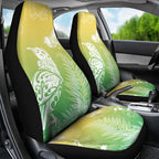Aotearoa Maori Mahuru Tui With Pikawakawa Car Seat Cover Spring Time