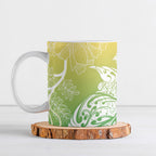 Aotearoa Maori Mahuru Tui With Pikawakawa Ceramic Mug Spring Time