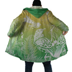 Aotearoa Maori Mahuru Tui With Pikawakawa Cloak Spring Time