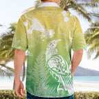 Aotearoa Maori Mahuru Tui With Pikawakawa Hawaiian Shirt Spring Time