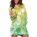 Aotearoa Maori Mahuru Tui With Pikawakawa Hoodie Dress Spring Time