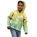 Aotearoa Maori Mahuru Tui With Pikawakawa Kid Hoodie Spring Time
