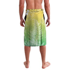 Aotearoa Maori Mahuru Tui With Pikawakawa Lavalava Spring Time