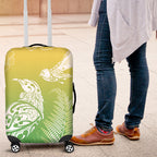 Aotearoa Maori Mahuru Tui With Pikawakawa Luggage Cover Spring Time