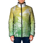 Aotearoa Maori Mahuru Tui With Pikawakawa Padded Jacket Spring Time