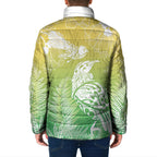 Aotearoa Maori Mahuru Tui With Pikawakawa Padded Jacket Spring Time