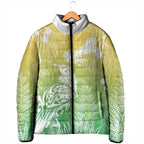 Aotearoa Maori Mahuru Tui With Pikawakawa Padded Jacket Spring Time