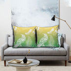 Aotearoa Maori Mahuru Tui With Pikawakawa Pillow Cover Spring Time