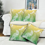 Aotearoa Maori Mahuru Tui With Pikawakawa Pillow Cover Spring Time