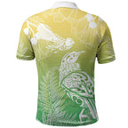 Aotearoa Maori Mahuru Tui With Pikawakawa Polo Shirt Spring Time