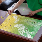 Aotearoa Maori Mahuru Tui With Pikawakawa Puzzle Spring Time