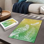 Aotearoa Maori Mahuru Tui With Pikawakawa Puzzle Spring Time