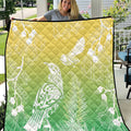 Aotearoa Maori Mahuru Tui With Pikawakawa Quilt Spring Time
