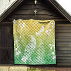 Aotearoa Maori Mahuru Tui With Pikawakawa Quilt Spring Time