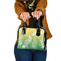 Aotearoa Maori Mahuru Tui With Pikawakawa Shoulder Handbag Spring Time