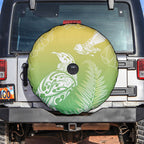 Aotearoa Maori Mahuru Tui With Pikawakawa Spare Tire Cover Spring Time