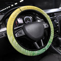 Aotearoa Maori Mahuru Tui With Pikawakawa Steering Wheel Cover Spring Time