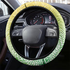 Aotearoa Maori Mahuru Tui With Pikawakawa Steering Wheel Cover Spring Time