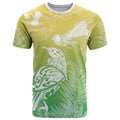 Aotearoa Maori Mahuru Tui With Pikawakawa T Shirt Spring Time