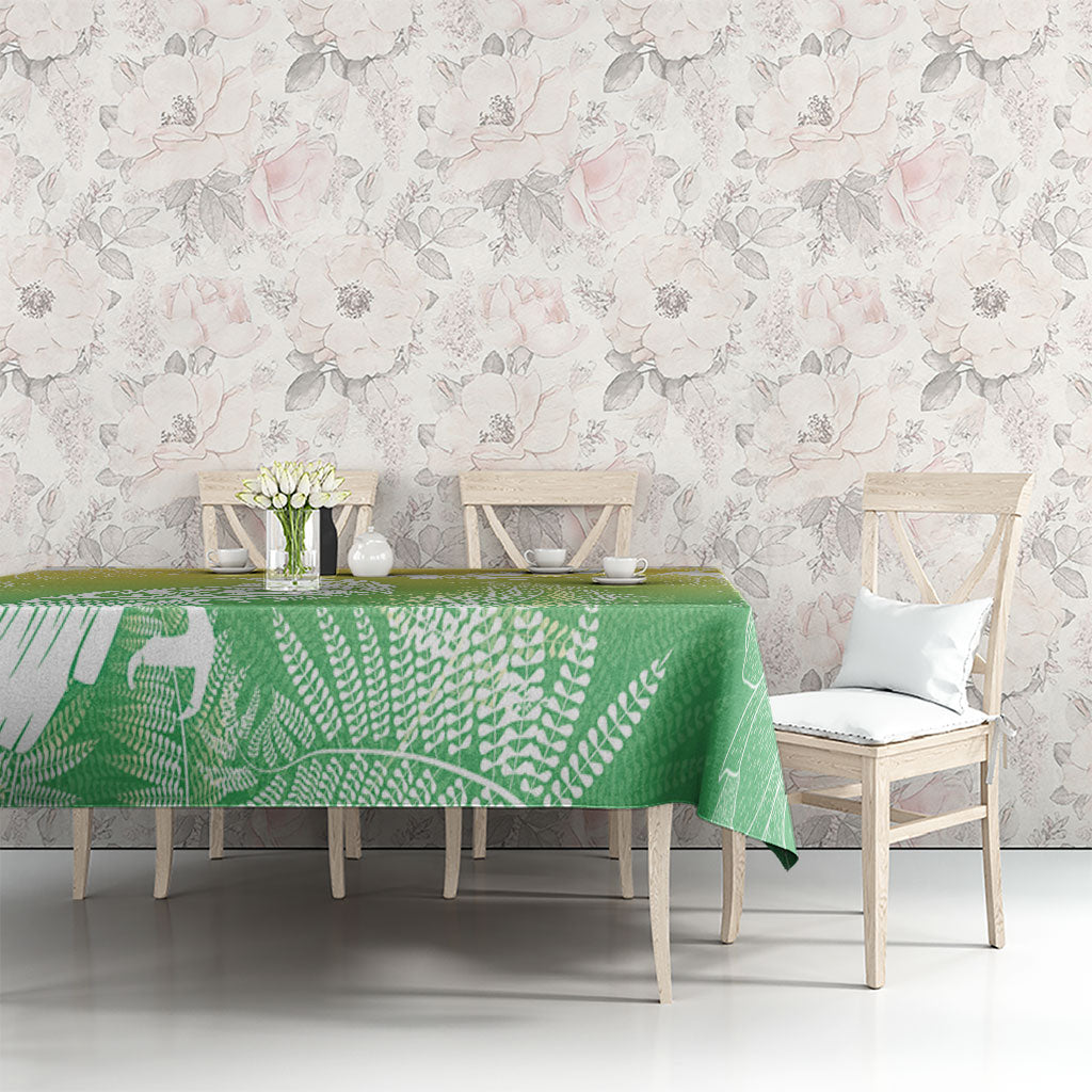 Aotearoa Maori Mahuru Tui With Pikawakawa Tablecloth Spring Time
