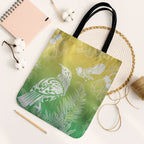 Aotearoa Maori Mahuru Tui With Pikawakawa Tote Bag Spring Time