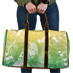 Aotearoa Maori Mahuru Tui With Pikawakawa Travel Bag Spring Time