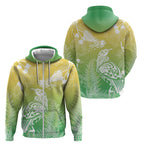 Aotearoa Maori Mahuru Tui With Pikawakawa Zip Hoodie Spring Time